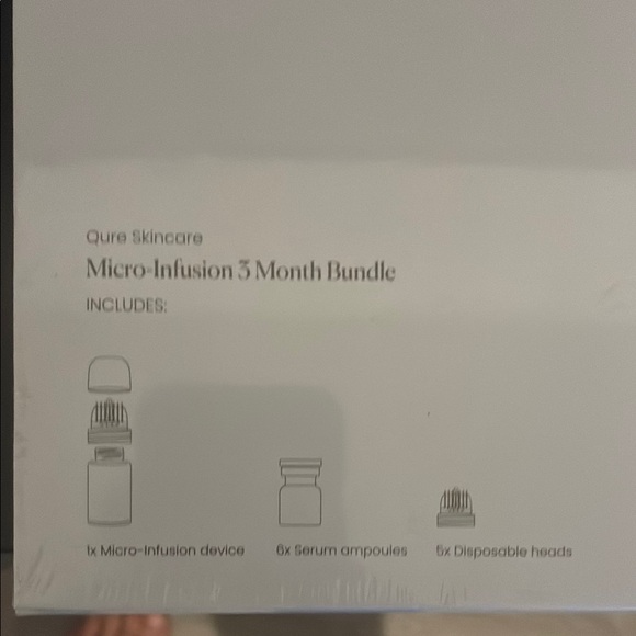 Qure Skincare Micro-Infusion 3 Month Bundle - Picture 1 of 5